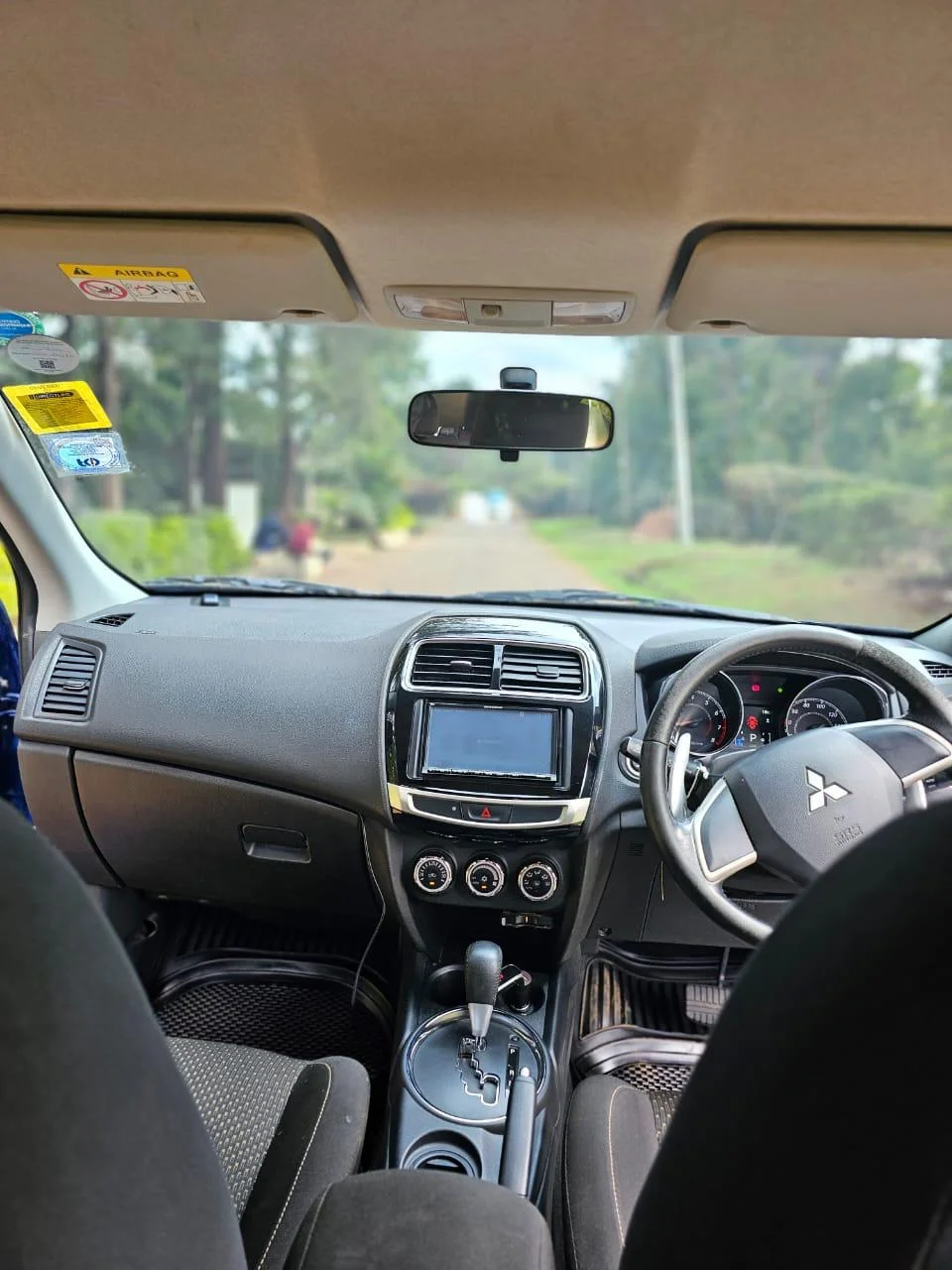 Interior view of the Mitsubishi RvR
