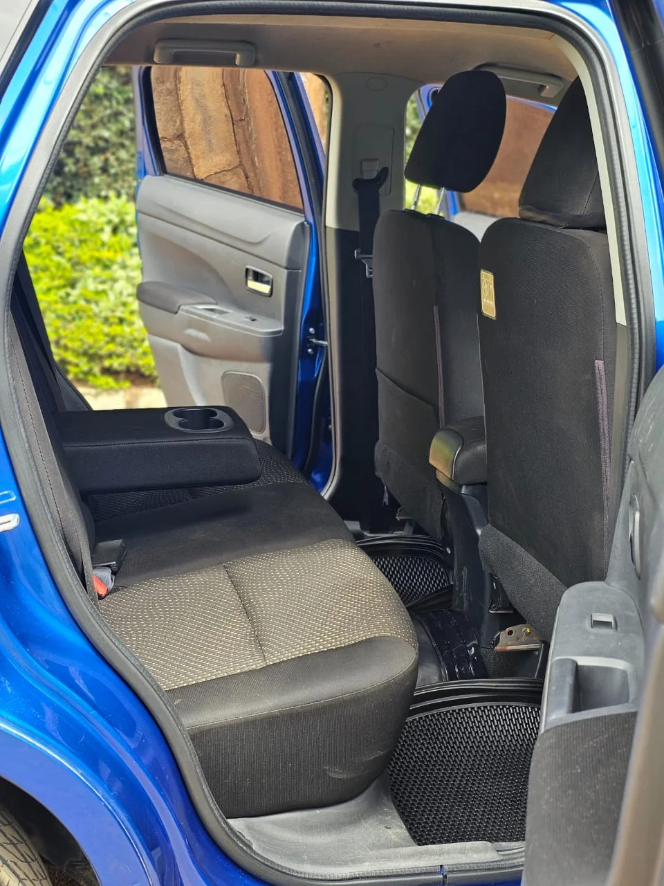 Seat detail of the Mitsubishi RvR