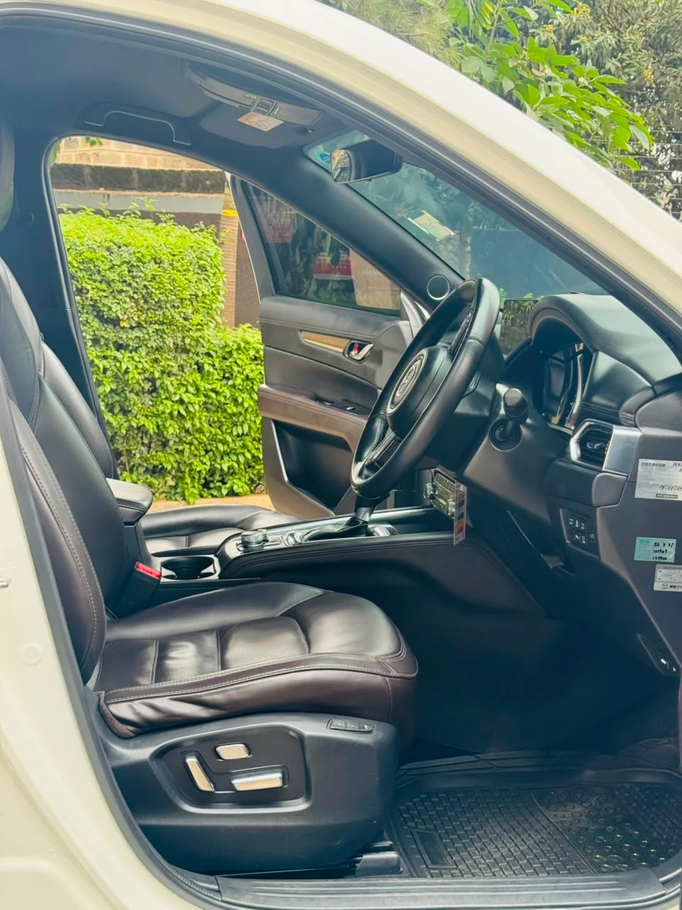 Interior view of the Mazda CX-5